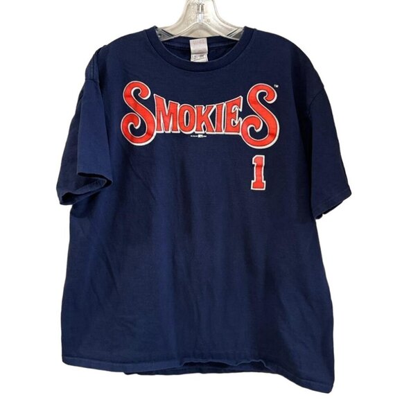 Men's Fruit of the Loom Smokies #1 Fan Short Sleeve T-Shirt. Size XL - Picture 1 of 4